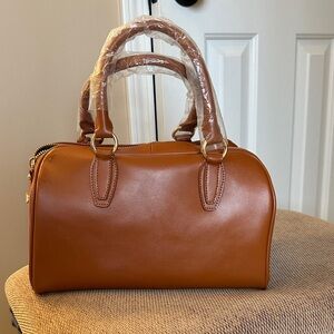 Chic Brown Satchel Bag